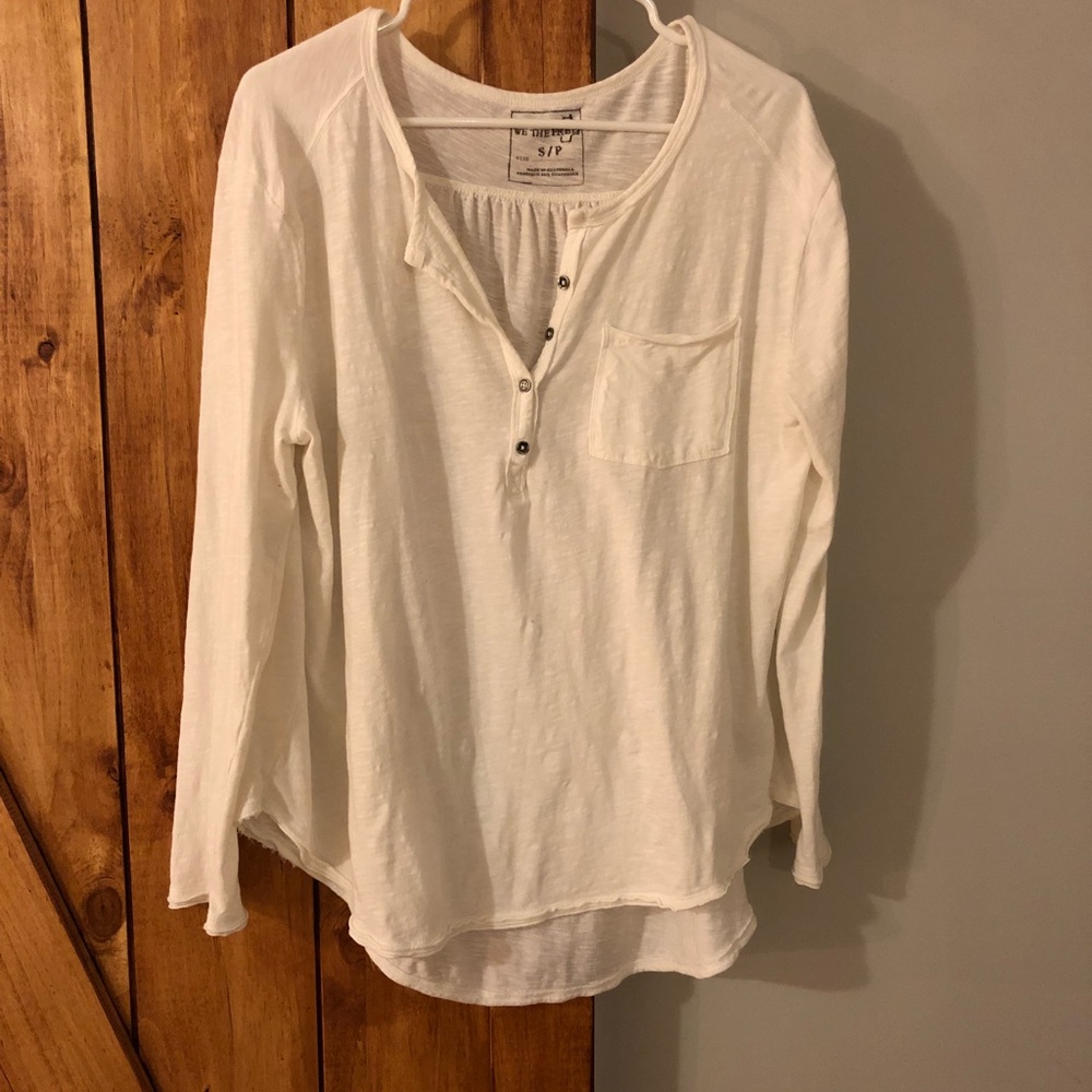 Anthropologie White Tunic